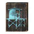 Clean Choice Lifeguard Station Art on Board Wall Decor CL3489846